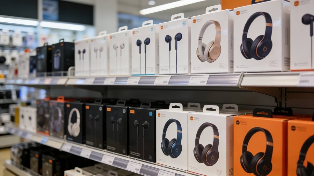 Electronic product packaging box