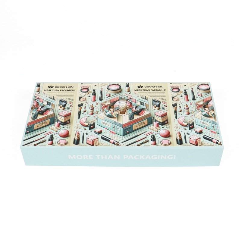 Fine Decoration White Card Illustration Film Cover - Beauty Multi piece Gift Box | Crown Win Manufacturer Customizable
