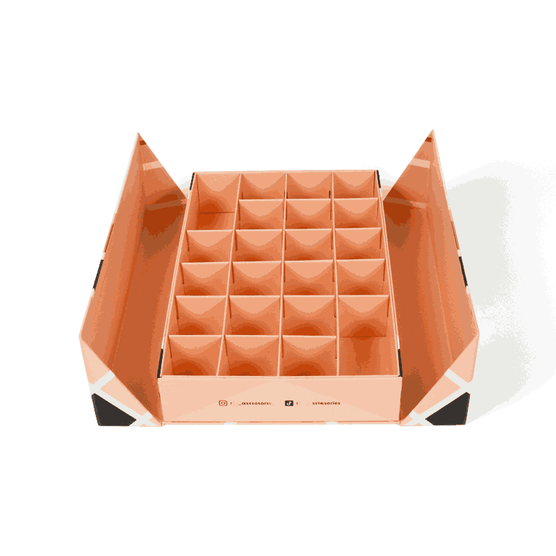 Oem Design Cardboard Chocolate Packaging Gift Boxes With Divider| Crown Win Manufacturer