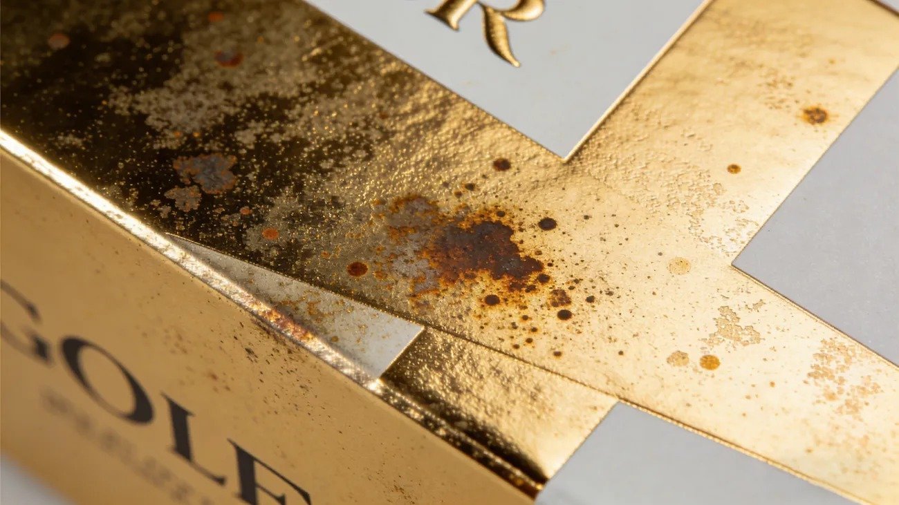 Printing+hot stamping+laminating combination process