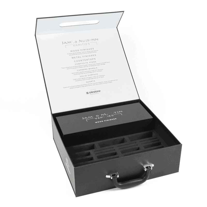 Premium Custom Magnetic Closure Packaging Box with Handle | Crown Win Manufacturer