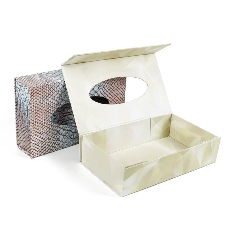Personalized Custom Printing Folding Packaging Box for Facial Tissue Products