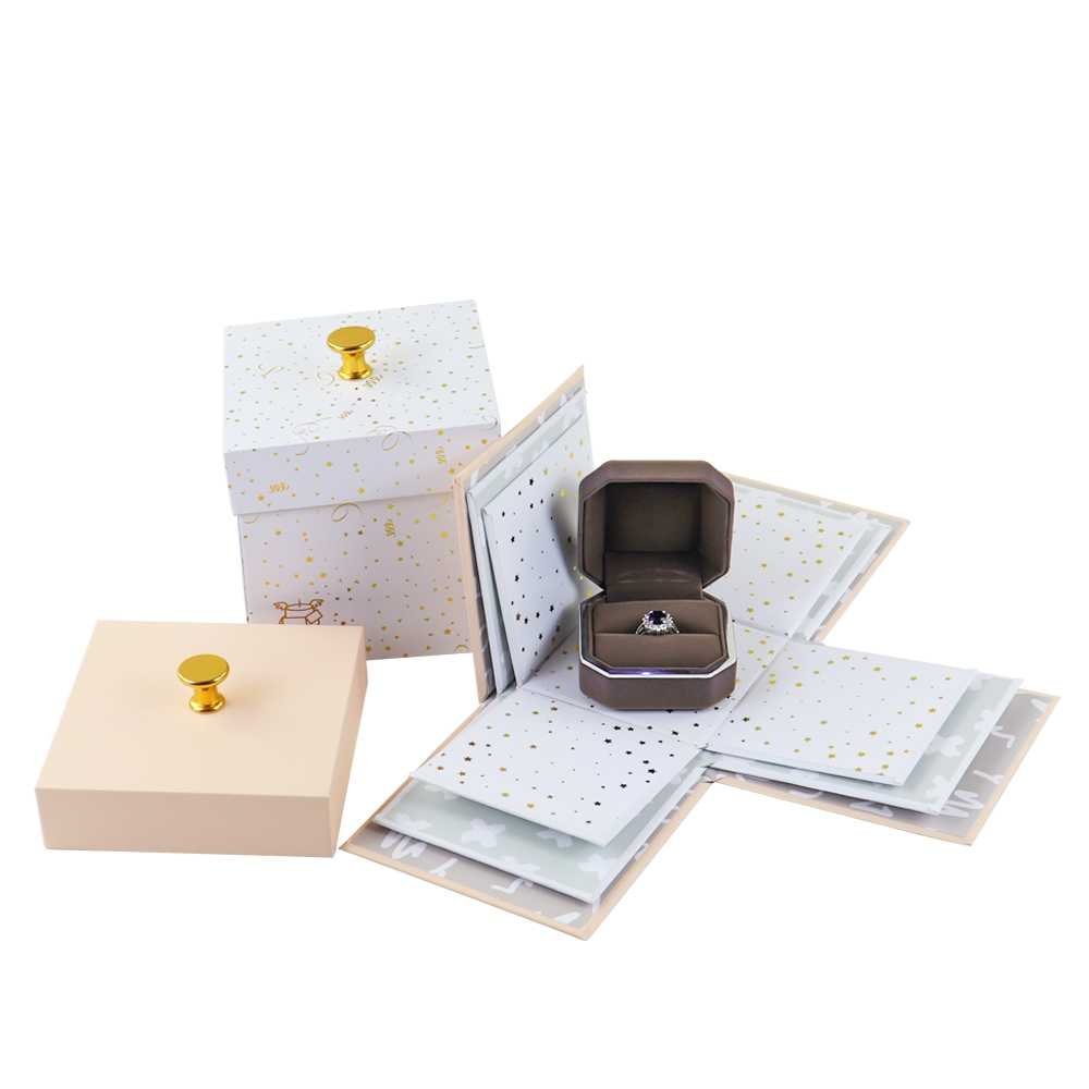 Eco-Friendly Custom Explosion Gift Box Packaging with Full Branding Options | Crown Win Manufacturer