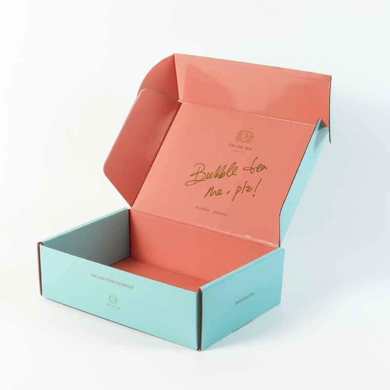 Personalized Custom Colorful Mailer Shipping Boxes for Gifts and E-commerce Packaging