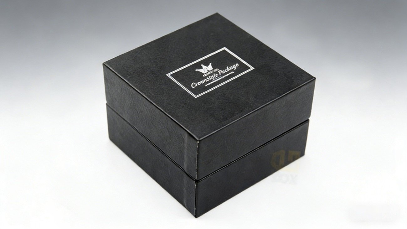 Custom Silver Hot Stamped Logo Watch Packaging Gift Boxes: Elevate Your Watch Brand Image