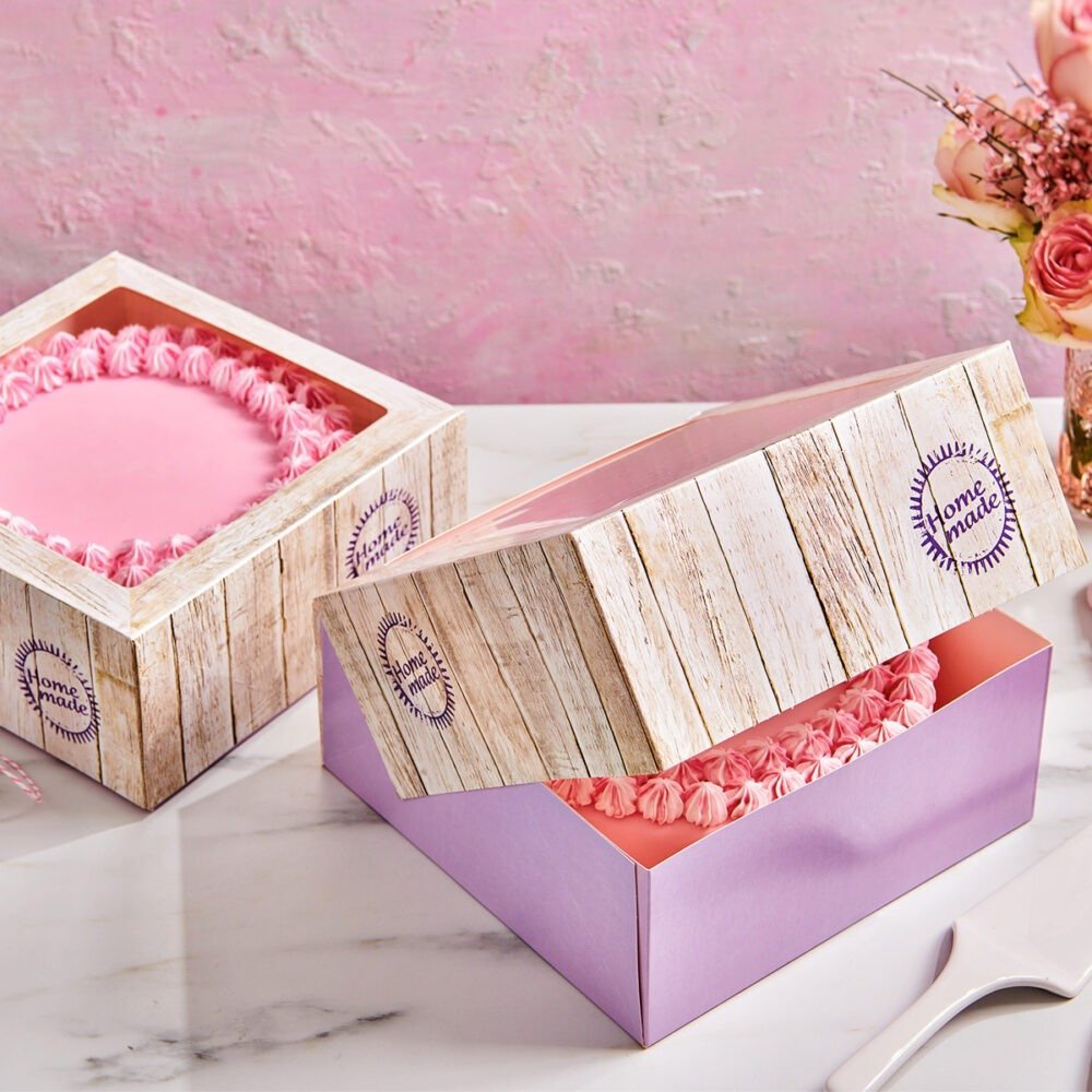 Eco-friendly sheet cake boxes from Crown Win Packaging Manufacturer