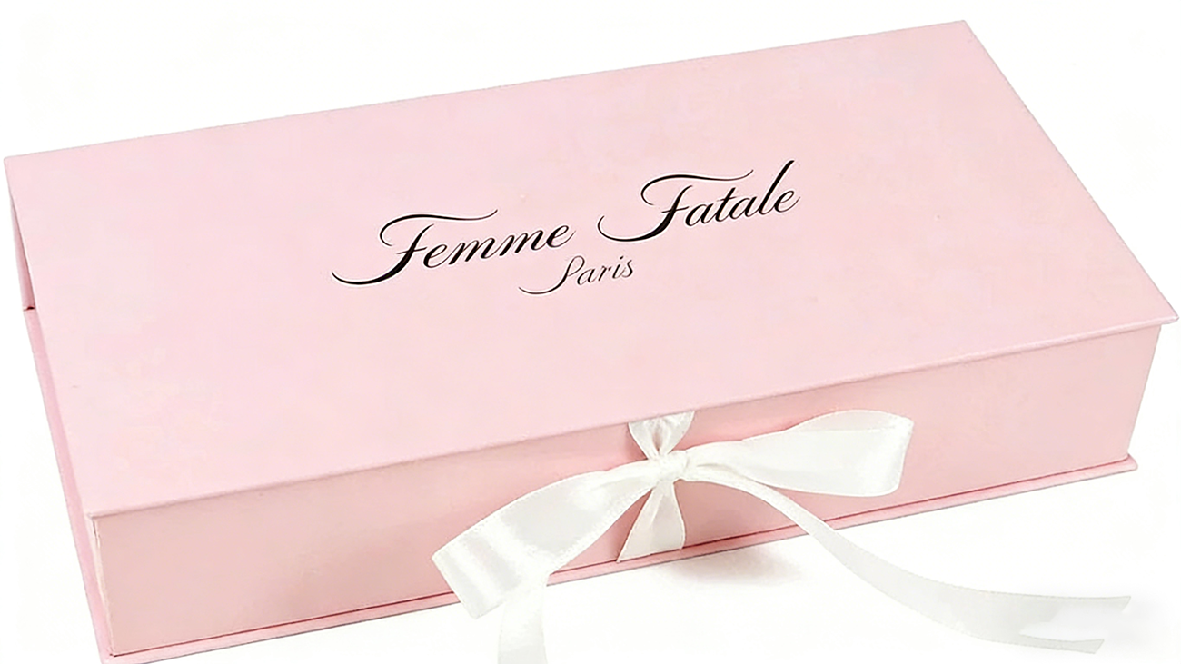 Customized Pink Magnetic Wig Packaging Box - Crown Win Packaging Box Manufacturer