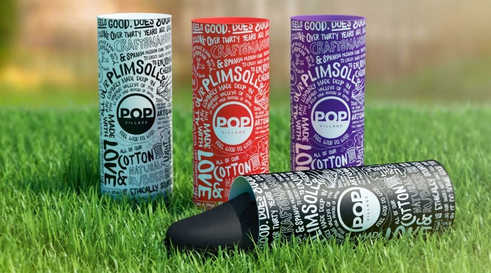 POP Village is a brand specializing in canvas shoes for summer music festivals.