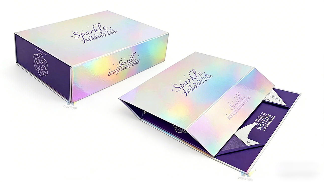 Manufacturer of Environmentally Friendly Customized Holographic Packaging Boxes