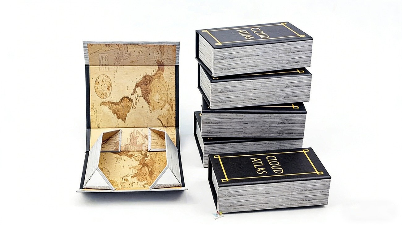 Festival gift set foldable hard box (environmentally friendly and recyclable)