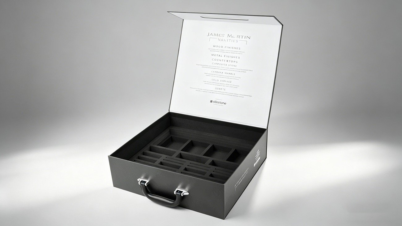 Eco-Friendly Recyclable Magnetic Packaging Box with Handle