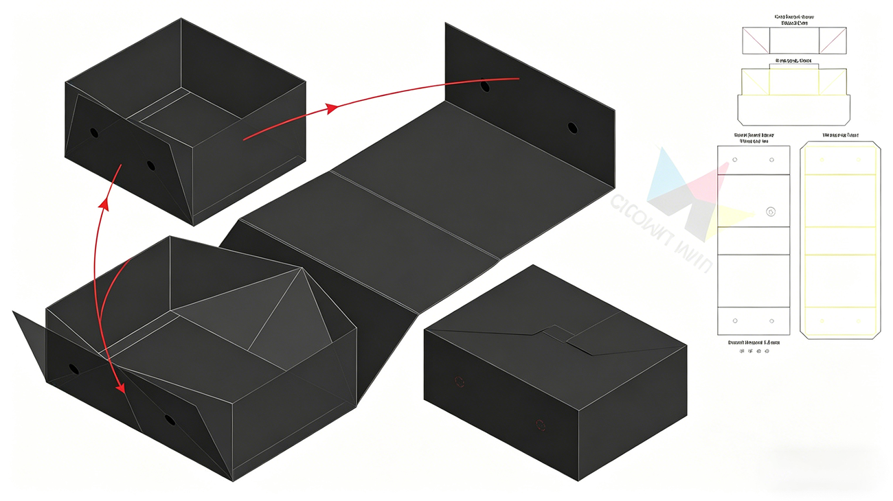 Magnetic Hard Box Structure: Hand Board Paper & Magnet Case Study