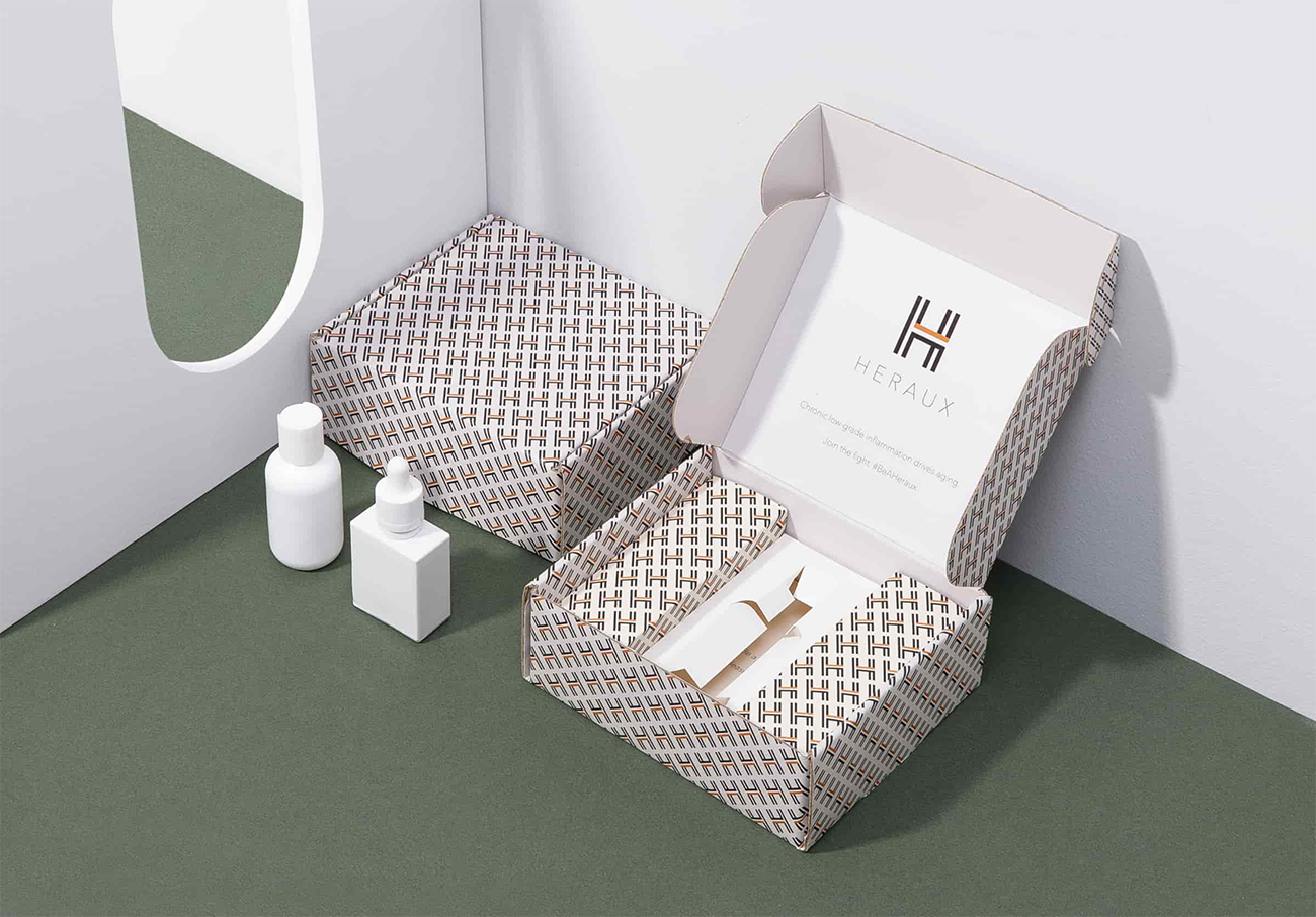 Crown Win: Custom Eco-friendly Shipping Boxes with Tear Strips — Customized Interior