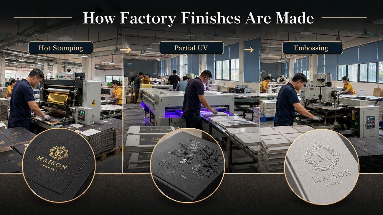 Crown Win Packaging Box Manufacturer's High end Packaging Production Line