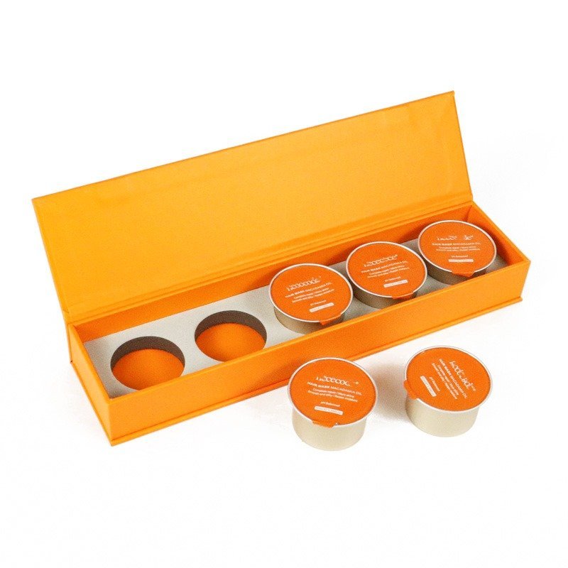 Custom Hinged Rigid Food Chocolate Box, Long Gift Chocolate Packaging Box With Custom Foam Insert