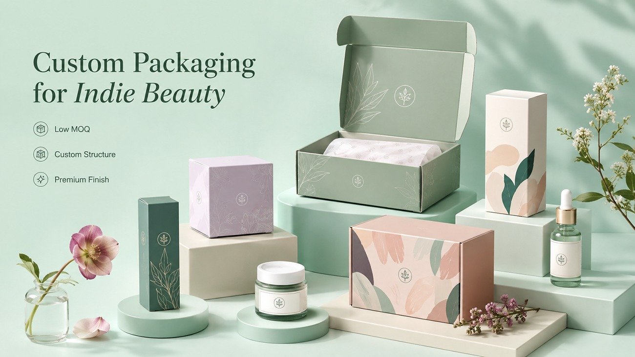 Custom Packaging Solutions for Independent Beauty Brands
