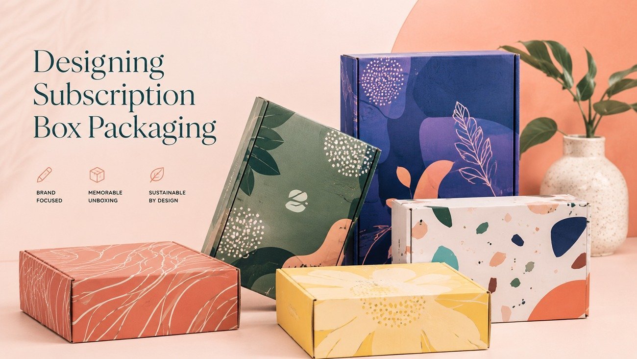 Custom branded durable packaging design for seasonal and monthly subscription boxes - Crown Win Packaging