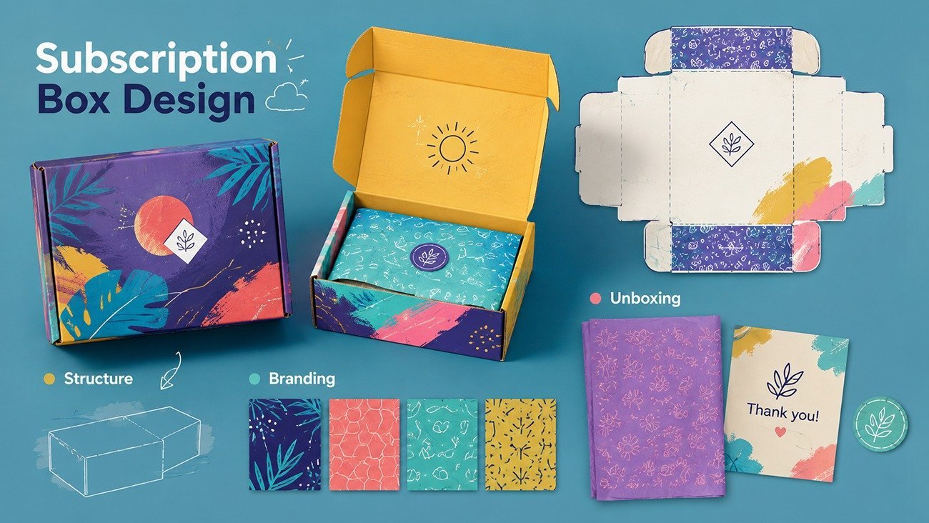 Key design points of the subscription box packaging