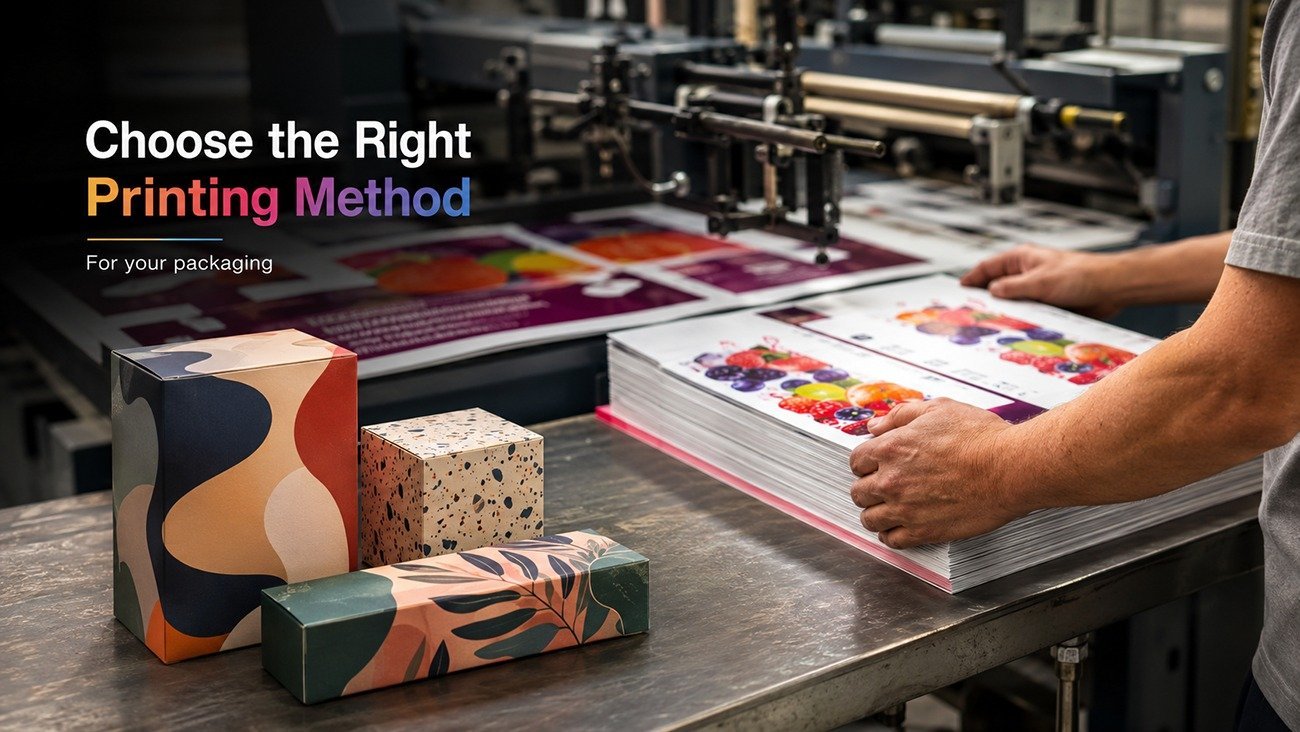 How do you choose the right printing method for your packaging?