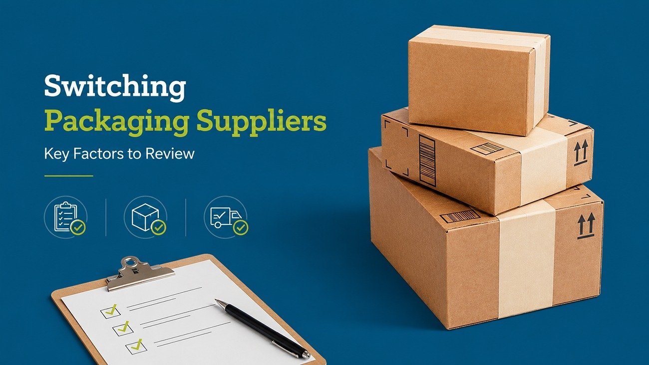 Factors Brands Should Consider Before Switching Packaging Suppliers